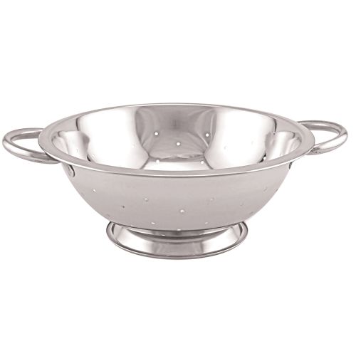 Colander, 3 Quart, Stainless Steel